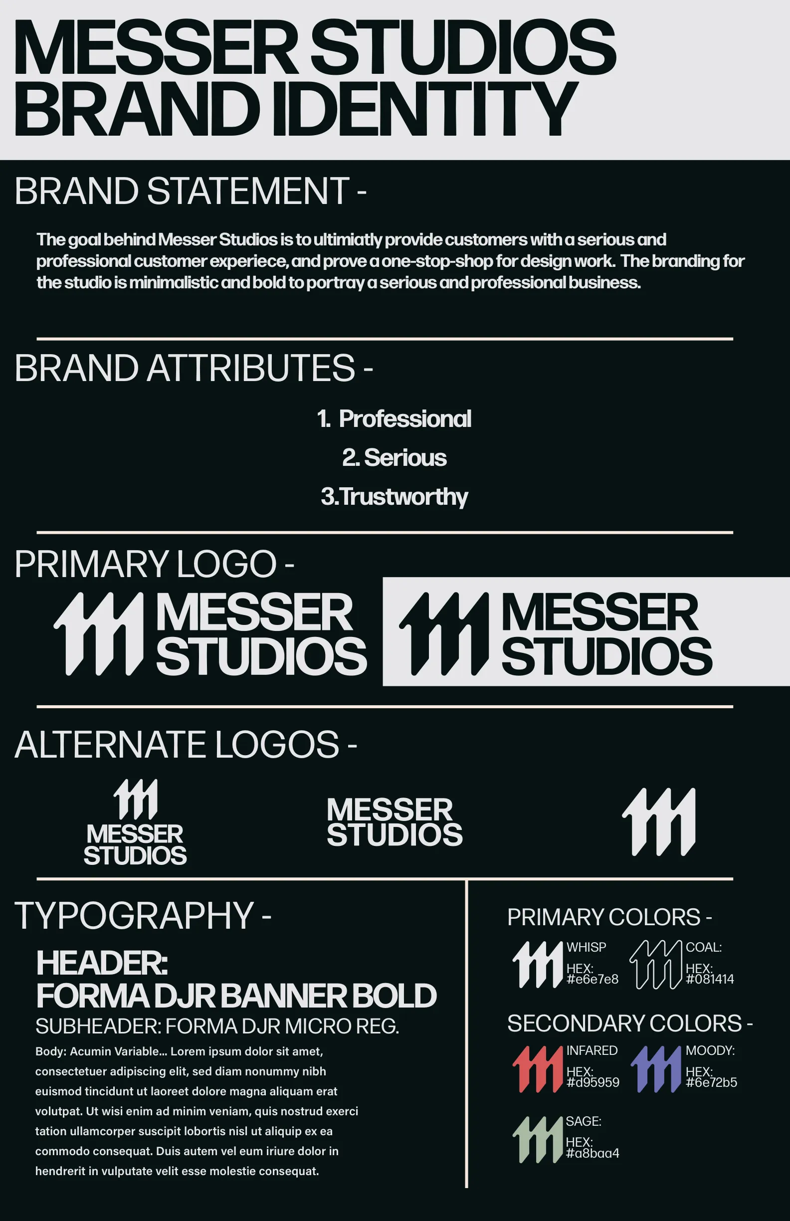 Brand identity style guide